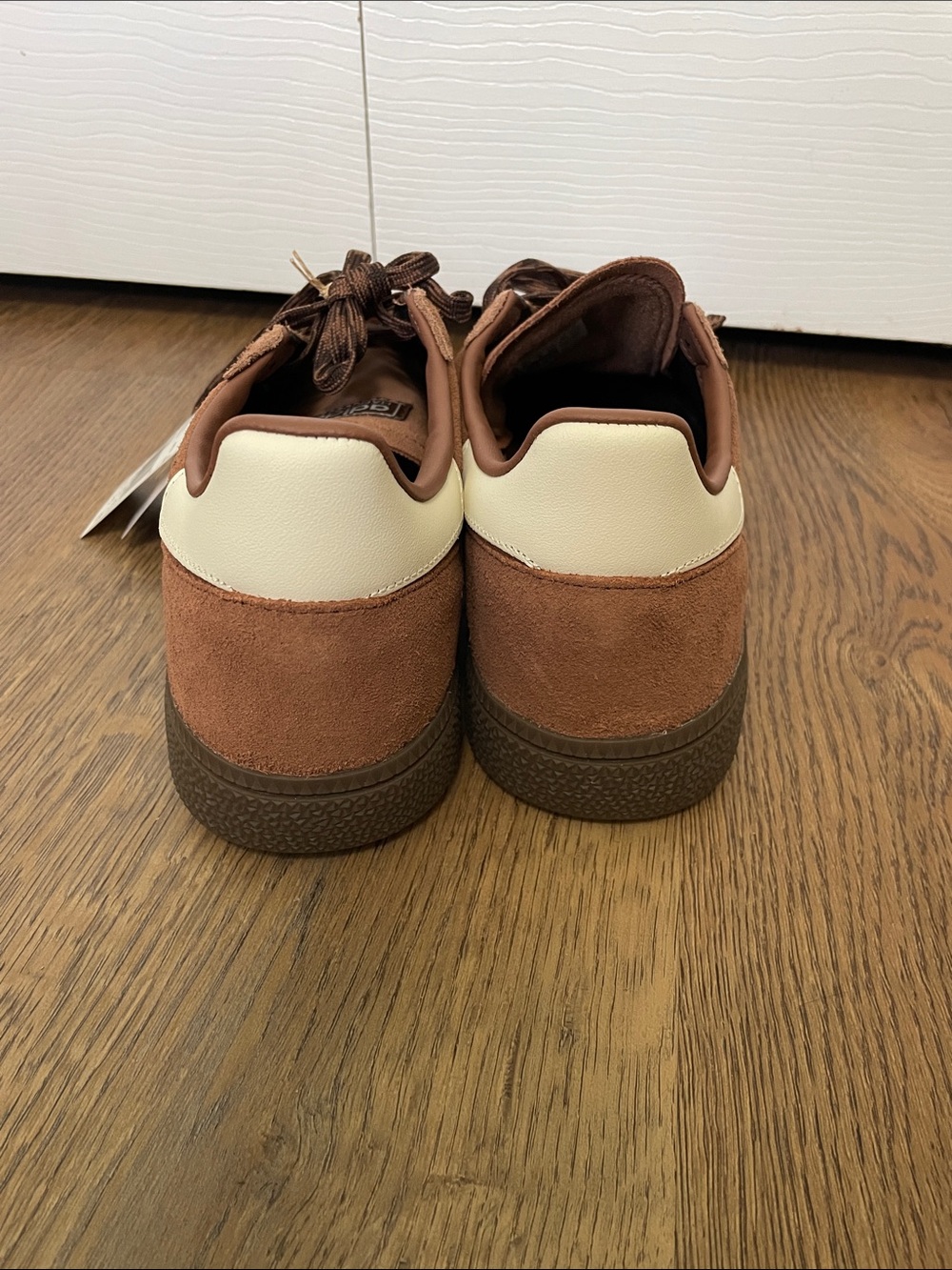 Adidas Handball Spezial Size 9.5 Mens Brown White Gum KJ6016 - NEW no box - Picture 4 of 10
